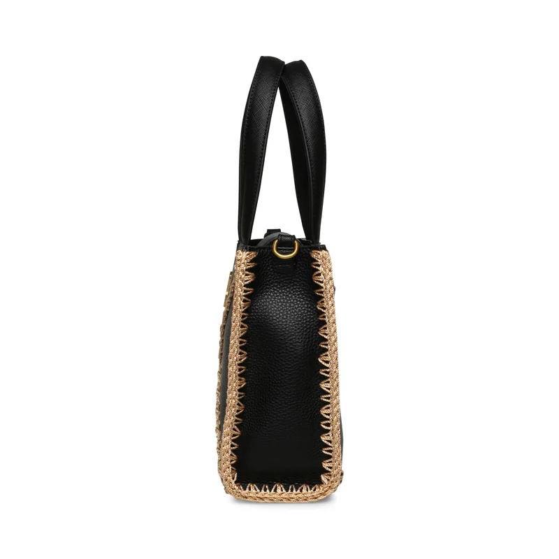 STEVE MADDEN BLACK MULTICOLOR Steve madden aris black/gold tote bag for Women | Best Price UAE